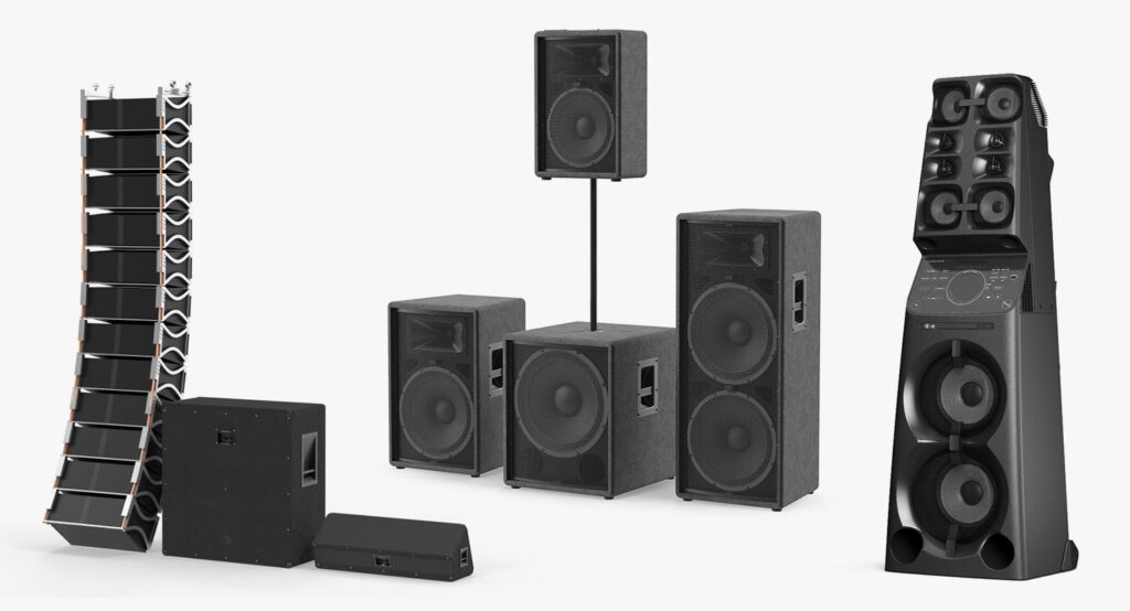 concert speakers